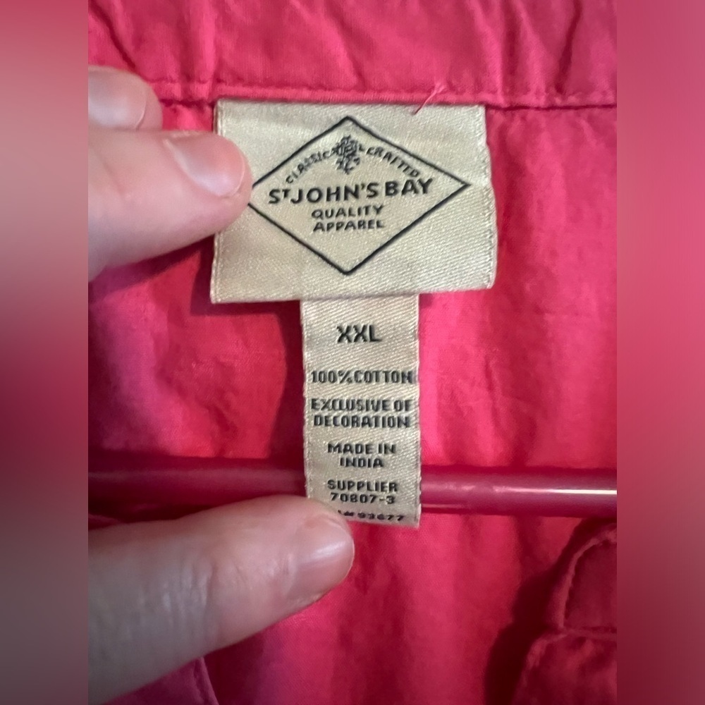 NWT St. John's Bay Pink Dress Size XXL - Picture 5 of 13